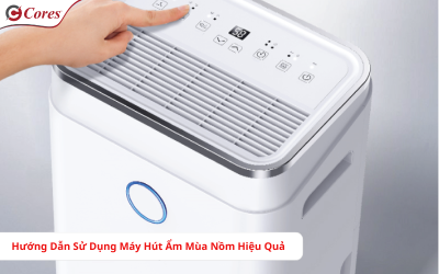 Hướng Dẫn Sử Dụng Máy Hút Ẩm Mùa Nồm Hiệu Quả - Máy Hút Ẩm Cores