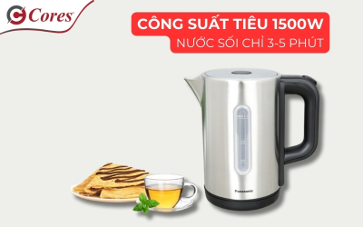 Ấm Siêu Tốc Công Suất Bao Nhiêu Là Tốt Nhất? Hướng Dẫn Lựa Chọn Chi Tiết