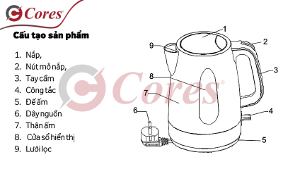 Cấu Tạo Của Ấm Siêu Tốc: Khám Phá Bí Mật Đằng Sau Thiết Bị Gia Dụng Tiện Ích