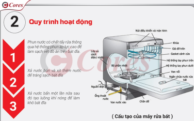 Quy Trình Hoạt Động Của Máy Rửa Bát: Hiểu Rõ Để Sử Dụng Hiệu Quả